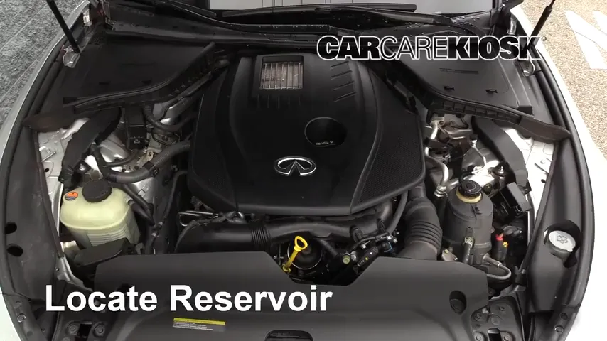 2018 Infiniti Q60 Luxe 2.0L 4 Cyl. Turbo Windshield Washer Fluid